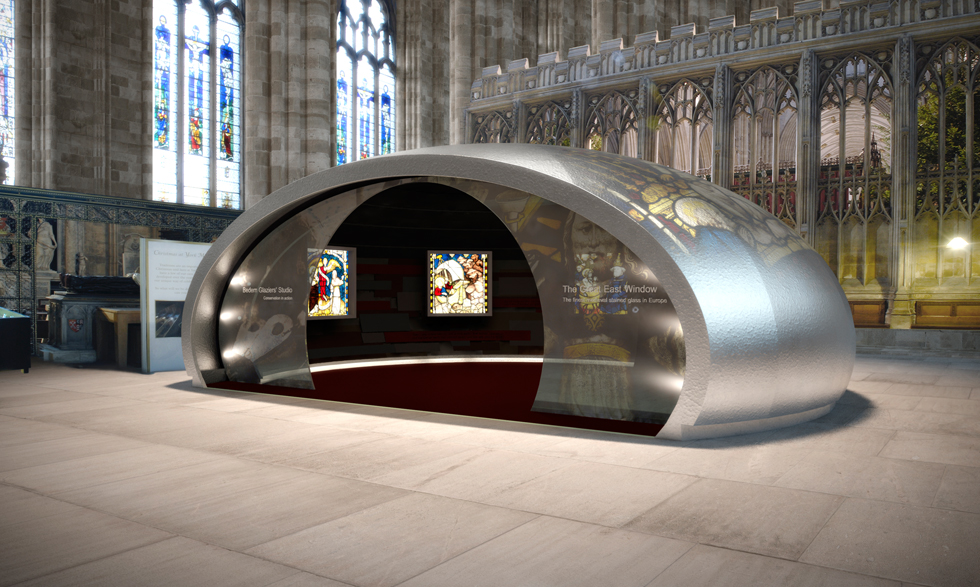 York Minster Orb: CGI by Intravenous
