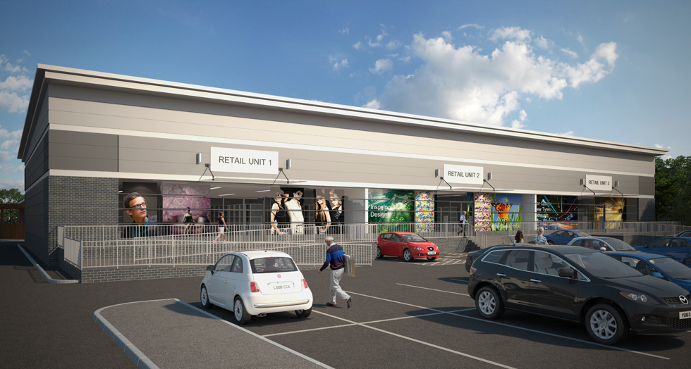 Norton Retail Park: CGI by Intravenous