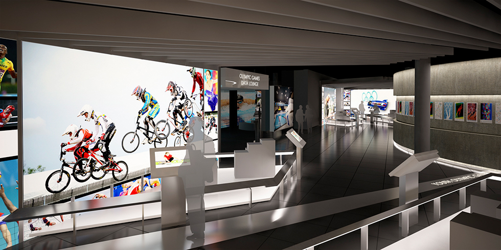 The Olympic Museum: CGI by Intravenous