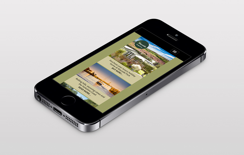 Wayside Holiday Park: Website by Intravenous