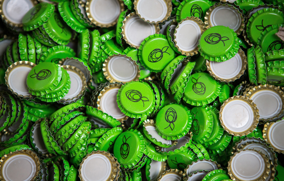 The Hop Studio: Bottle Caps by Intravenous