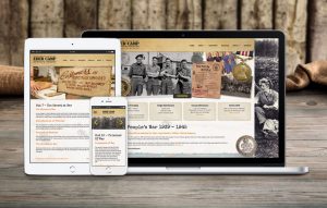 Eden Camp: Website by Intravenous